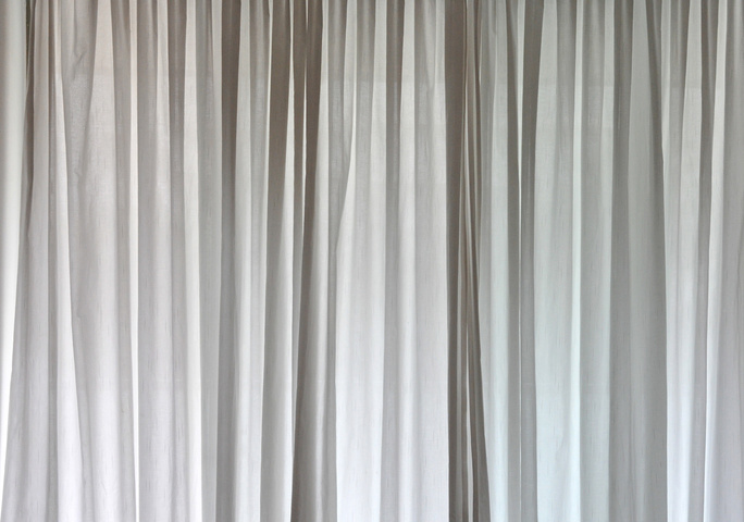 White Curtain Background